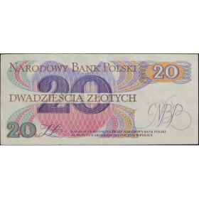20 zlotych 1982 seria ae b